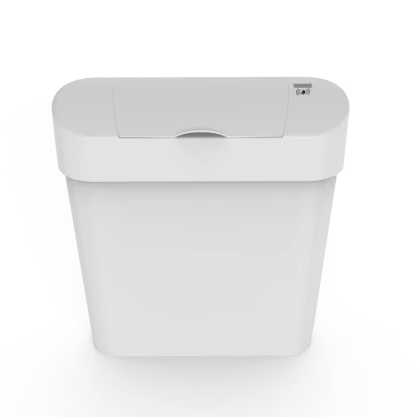 FSH-QUA-001 - QUARTZ SENSOR SANITARY BIN - WHITE