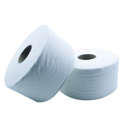 TTC-VIR-021 - 1 PLY VIRGIN JTR TOILET ROLLS 19GSM - 500m x 8