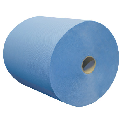 PTC-2PL-004 - 2 PLY LAMINATE HAND TOWEL BLUE - 250m x 6 (IMPORTED)