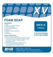 SSC-XVR-002 - XV FOAM SOAP - 700ml x 6