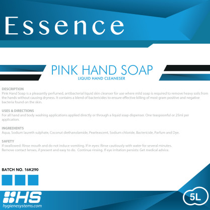 SSC-BUL-041 - ESSENCE PINK HAND SOAP - 5L x 2