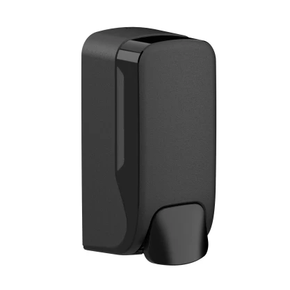 SSH-QUA-002 - QUARTZ MANUAL SOAP DISPENSER - BLACK